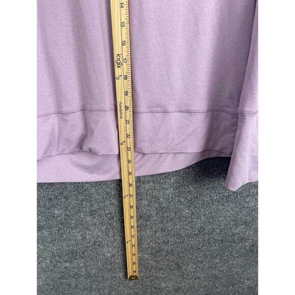 LEG3ND Shirt Women's Medium Long Sleeve Purple 08/21 Thum holes - Picture 9 of 9